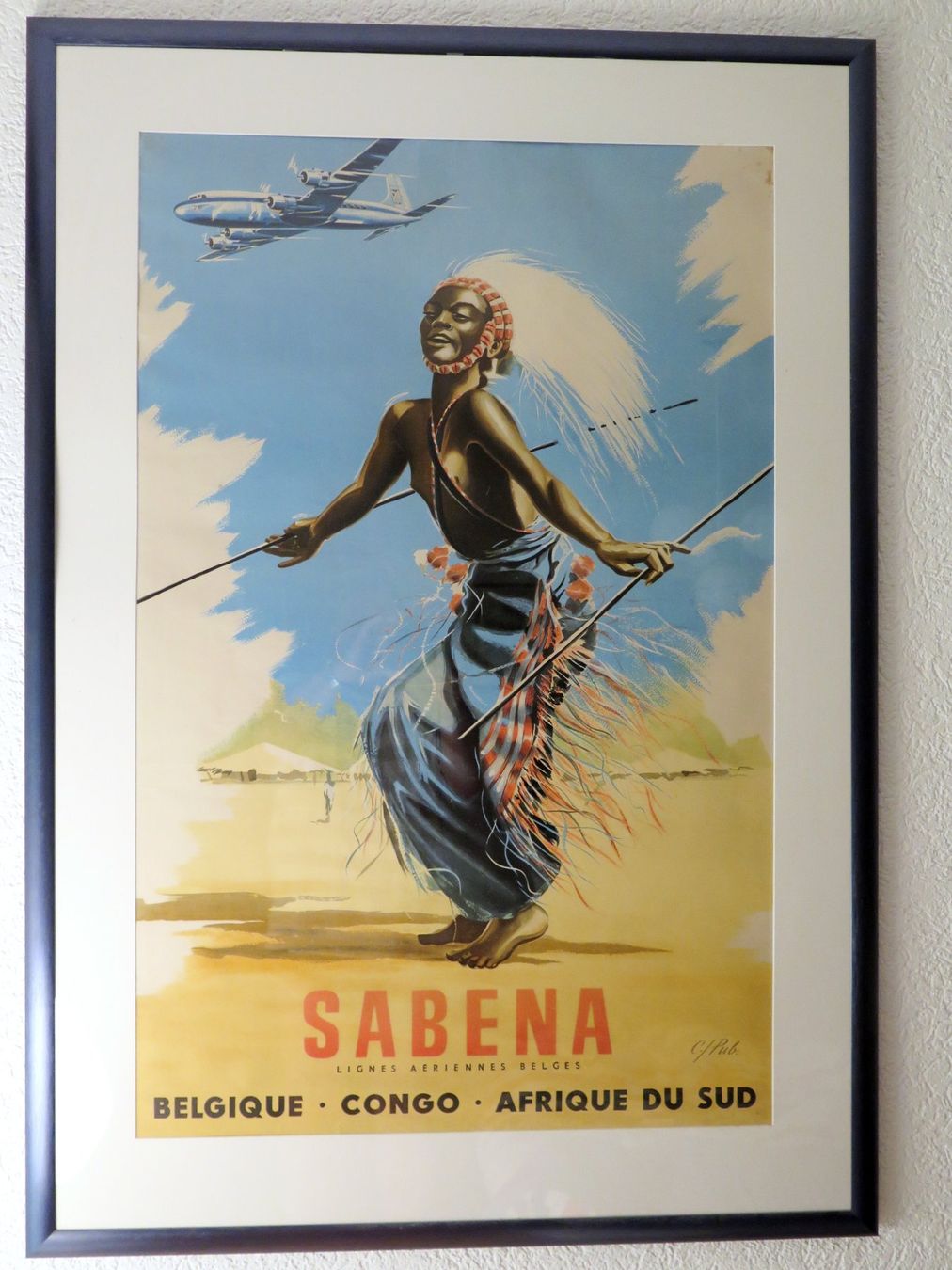 Grafica & Litografie: Sabena Plakat Original Litho – Usato da zürich venduto da celotto