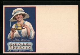 Reklame, Kauft heute Feinkost: Margarine