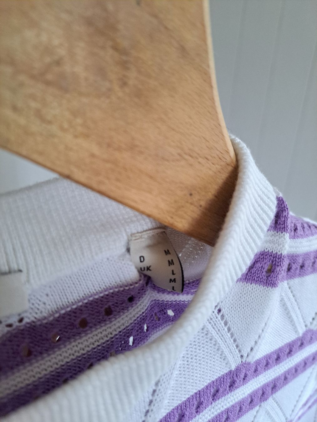 Esprit Maglioni & Felpe: EDC ESPRIT Feinstrick gestreift Pullover Pulli S 36 y2k lila – Usato da Mollis venduto da Fauchi99 2