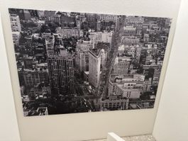 New York City Skyline Black & White Canvas Print 