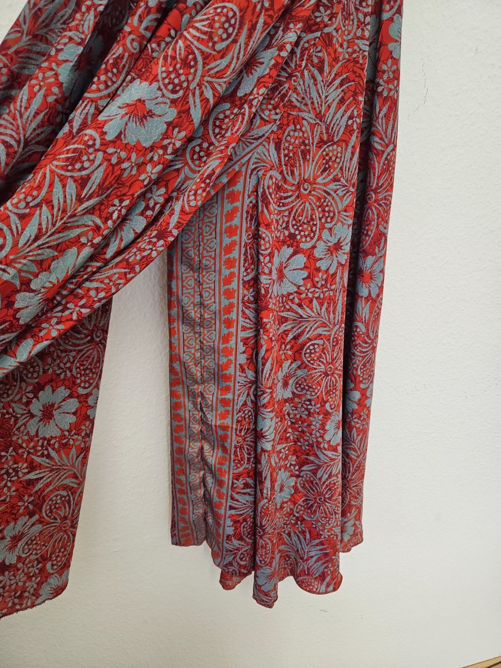 Gonne: Boho Chic Hosenrock Gr. 38 Orange gemustert luftig – Usato da Urdorf venduto da Colina 1