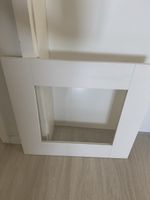 IKEA BESTA VARA Glastür Weiss 60x40cm guter Zustand