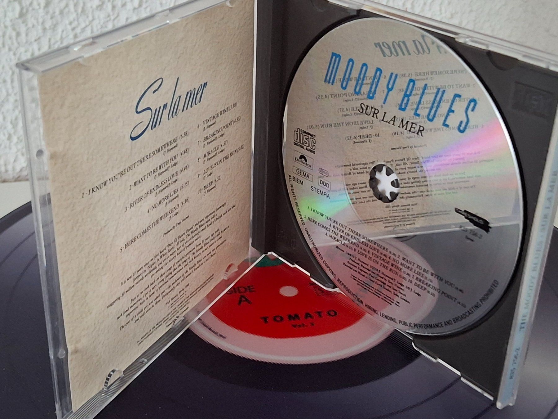 CD: CD Moody Blues - Sur la mer - – Usato da Aarberg venduto da Jackup1 2