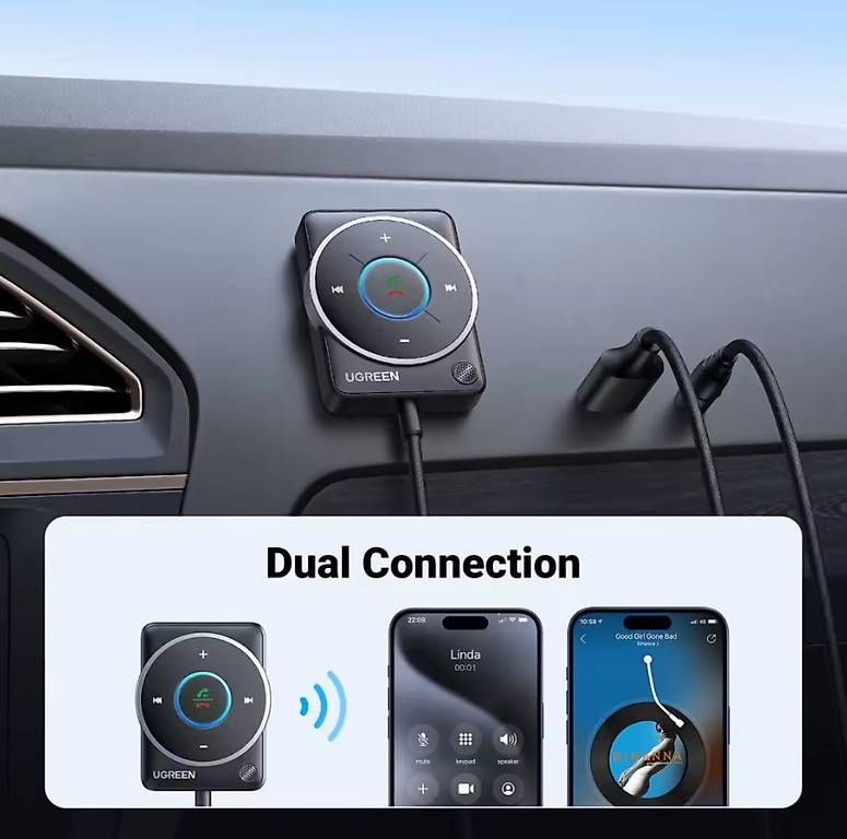 Receiver: Bluetooth 5.4 Car Receiver Adapter Ugreen – Gebraucht aus Hünibach von --Fenix-- 3