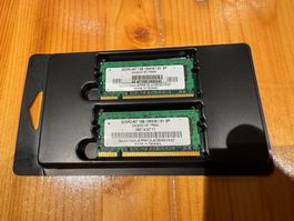 2x 1GB DDR2-667 RAM Speicherriegel - Top Zustand!