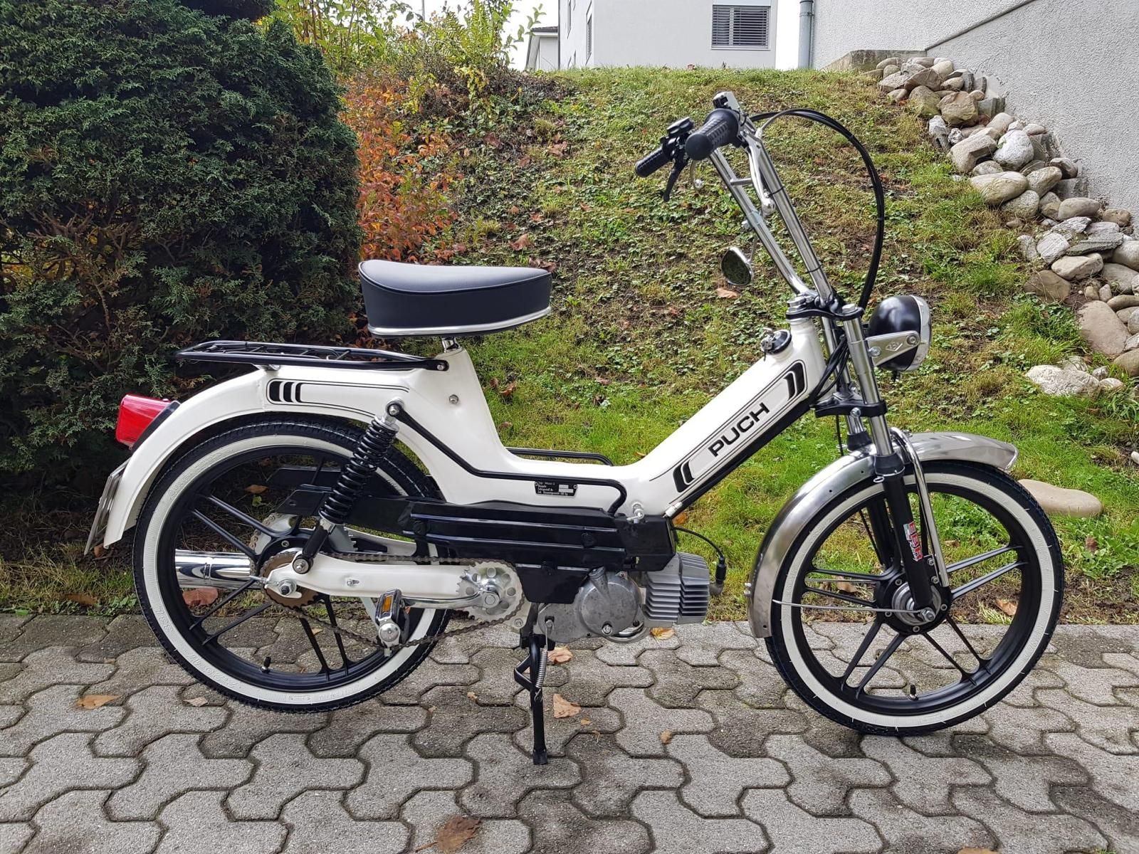 Puch Ciclomotori: Puch Maxi S weiss – Usato da Dietwil venduto da talulla 4