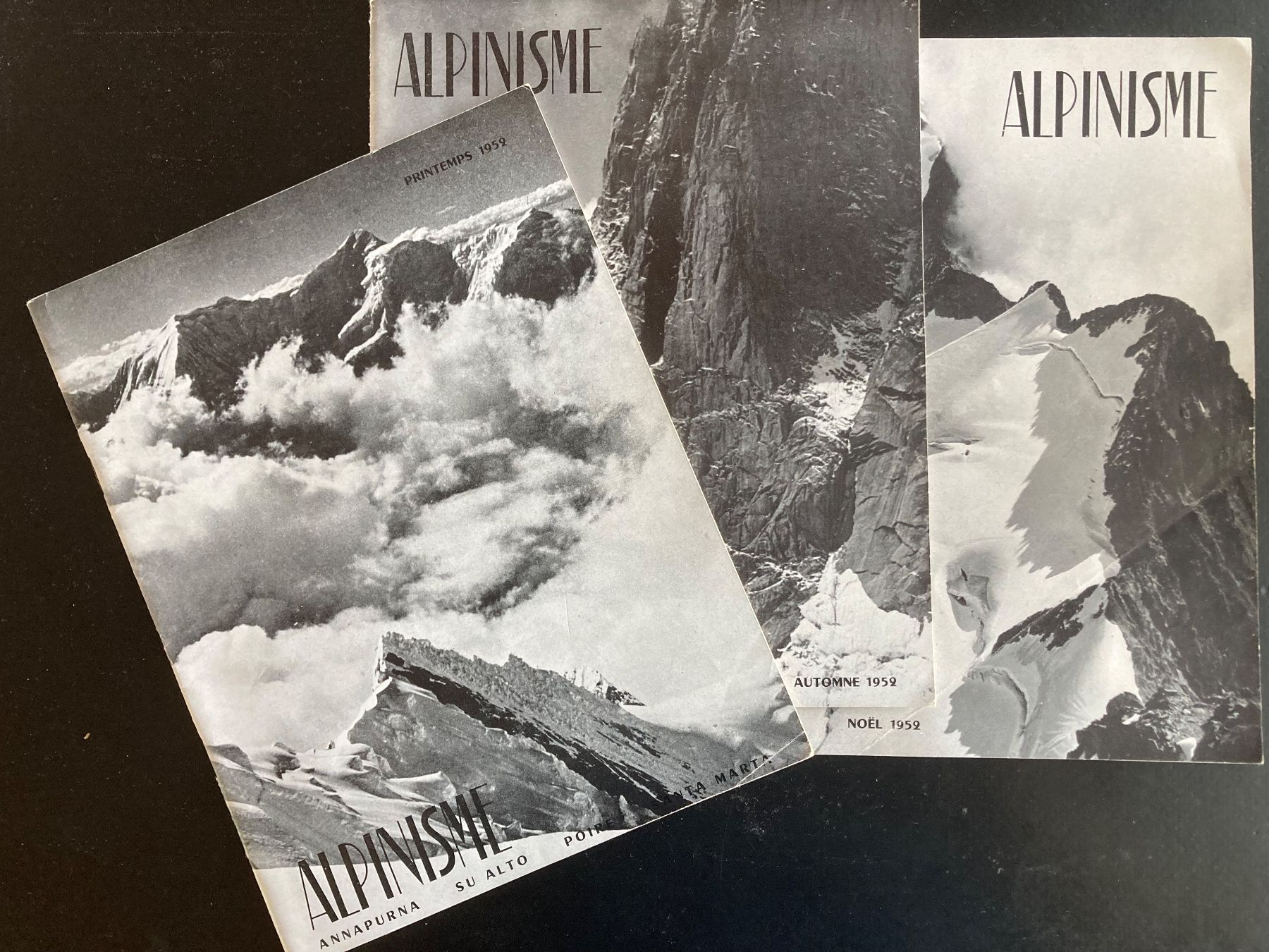 Riviste & Magazine: 3 Magazin Alpinisme 1952 – Usato da Bolligen venduto da Jerry127