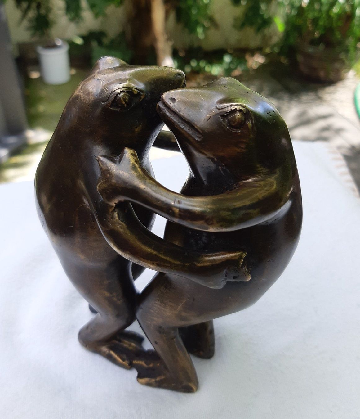 Sculture & Statue: Schöne Bronce / Bronze Frösche – Usato da Stüsslingen venduto da pati-king