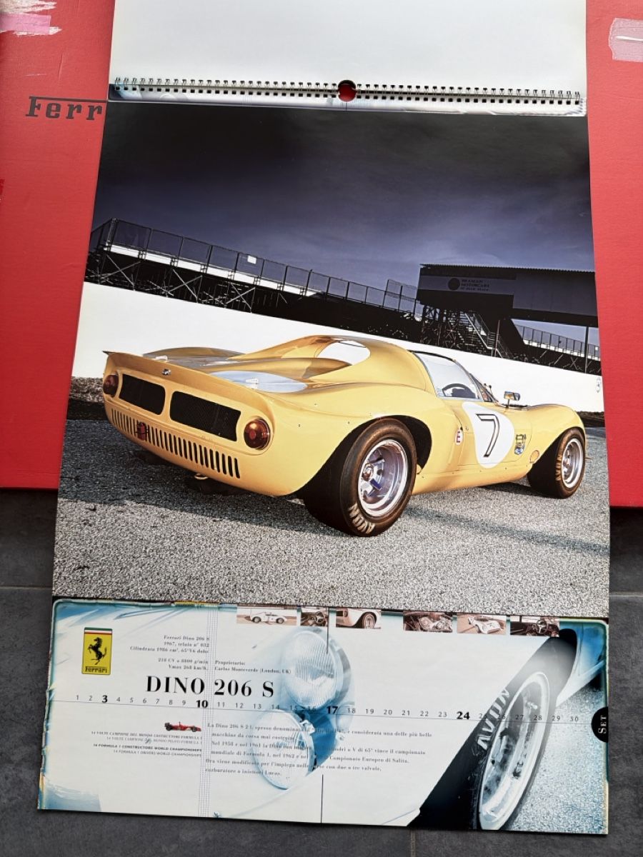 Ferrari Calendari: Original Ferrari Kalender 2006 – Usato da Wolfwil venduto da Rolex1 7