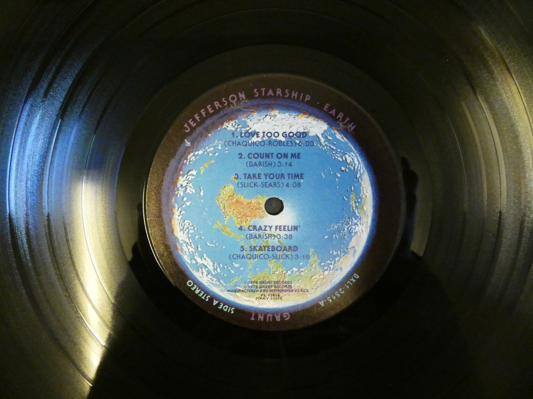 Schallplatten: LP "Jefferson Starship - Earth" (VG/VG+) – Gebraucht aus Münchenstein von tsp01 5