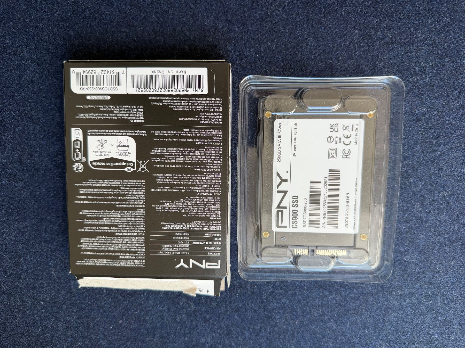 Harddisks: PNY CS900 SSD 250 GB – Neu (gemäss Beschreibung) aus Zürich von jankais3r 2