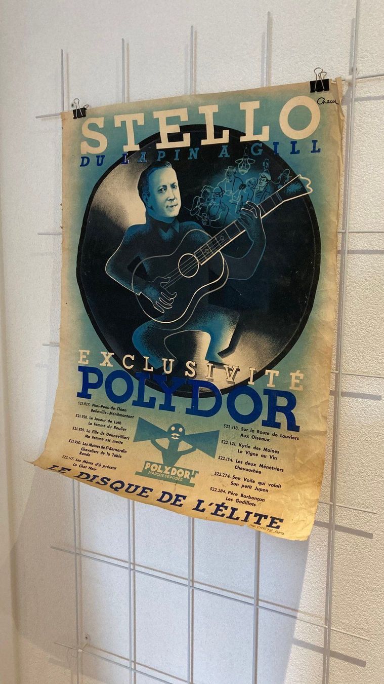 Foto & Immagini: Ancienne affiche Plakat POLYDOR – Usato da St-Cierges venduto da LeRegain 1
