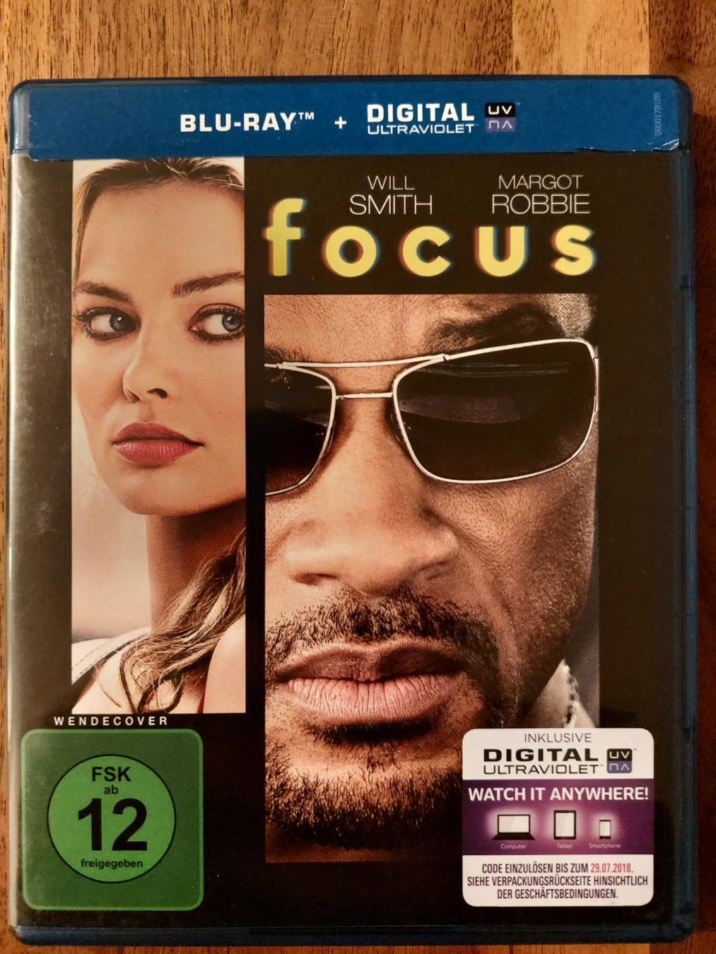 Tutti i DVDs: Blu Ray - Focus mit Will Smith & Margot Robbie – Usato da Rheinfelden venduto da FilmAuktion