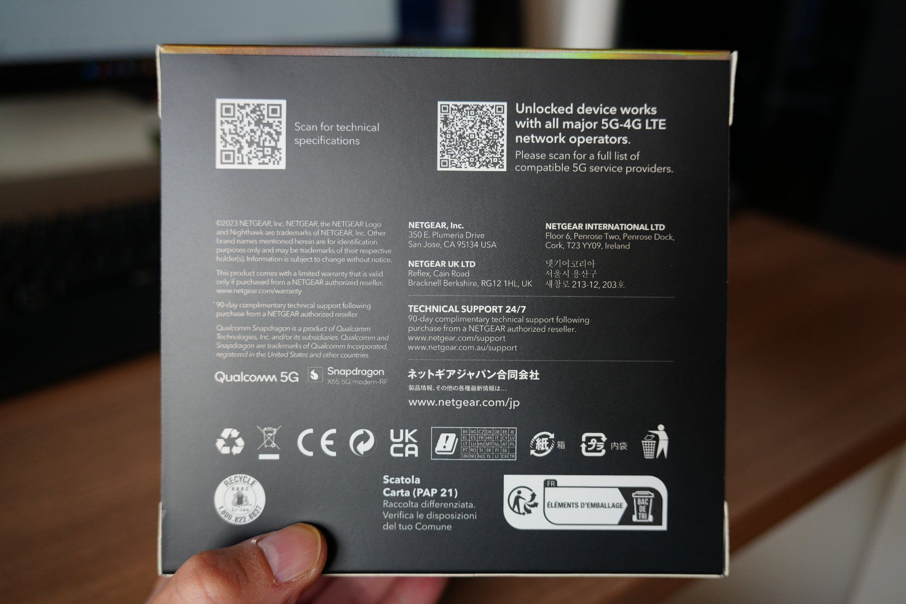 Netgear Modem & Router: NETGEAR Nighthawk M6 Pro 5G - Mit Garantie – Usato da Niederrohrdorf venduto da Mangold81 4