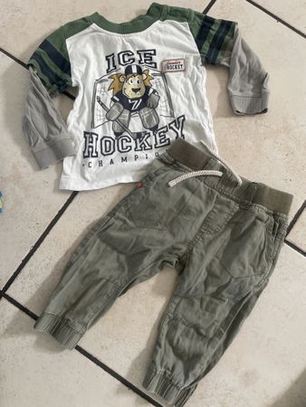 Migros Hose & Shirt Set, Gr. 74, ideal für den Übergang!