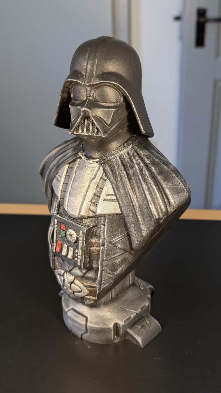 Statuette: Darth Vader Bust 3D Stampato Dipinto a Mano – Nuovo (secondo la descrizione) da Roveredo GR venduto da 3D_ZAGA 4
