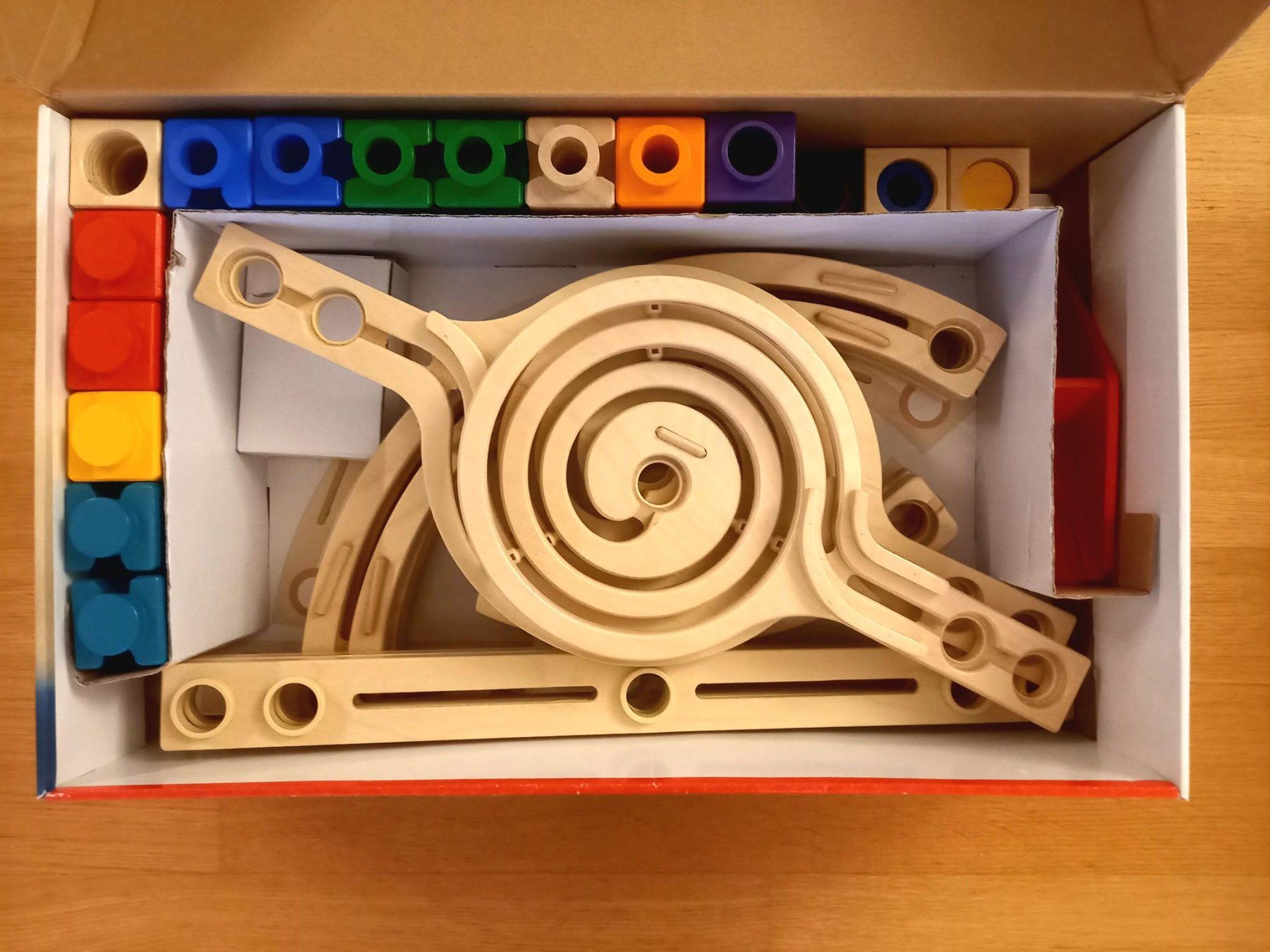 Hape Giocattoli: Hape Quadrilla Kugelbahn Loop de Loop – Usato da Zürich venduto da steibo 1