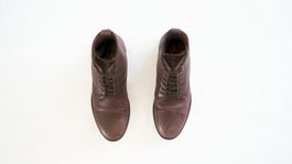 Vintage Schnürstiefel H.E. by Mango braun Grösse 41