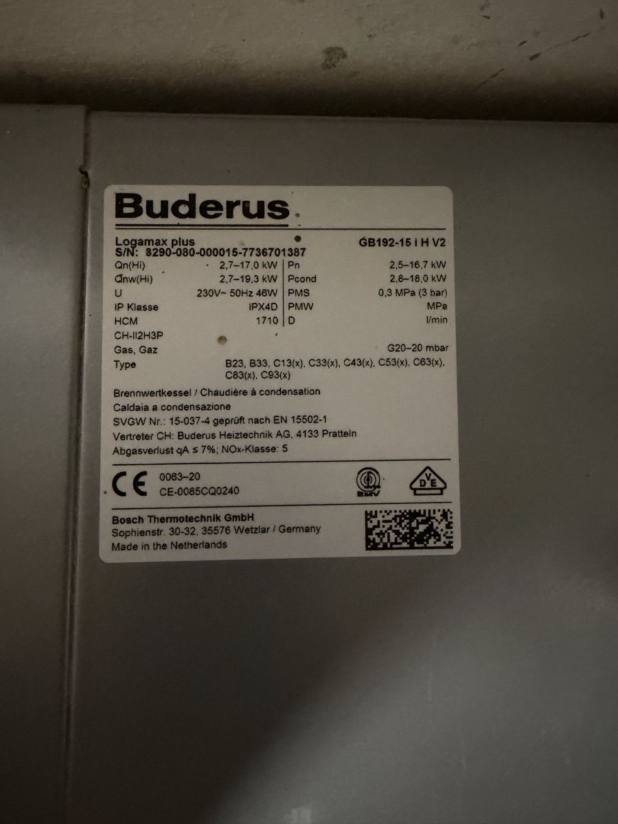 Buderus Radiatori: Buderus Logamax plus Heizkessel  – Usato da Uster venduto da xtenso 1