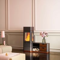 Kaminofen Austroflamm Ivy, Glas 3-seitig (neu u. unbefeuert)
