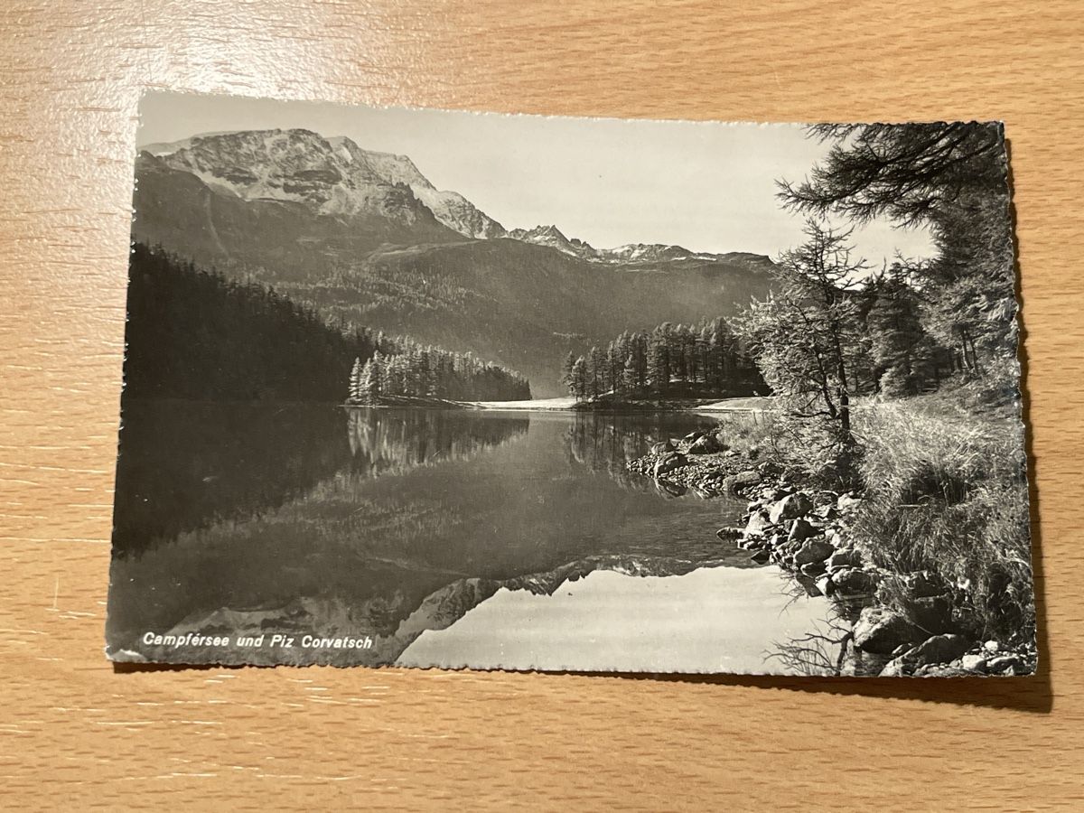 Cartoline postali: Alte Ansichtskarte, Engadin, St. Moritz, Top Zustand! – Usato da Hinwil venduto da Chuan2