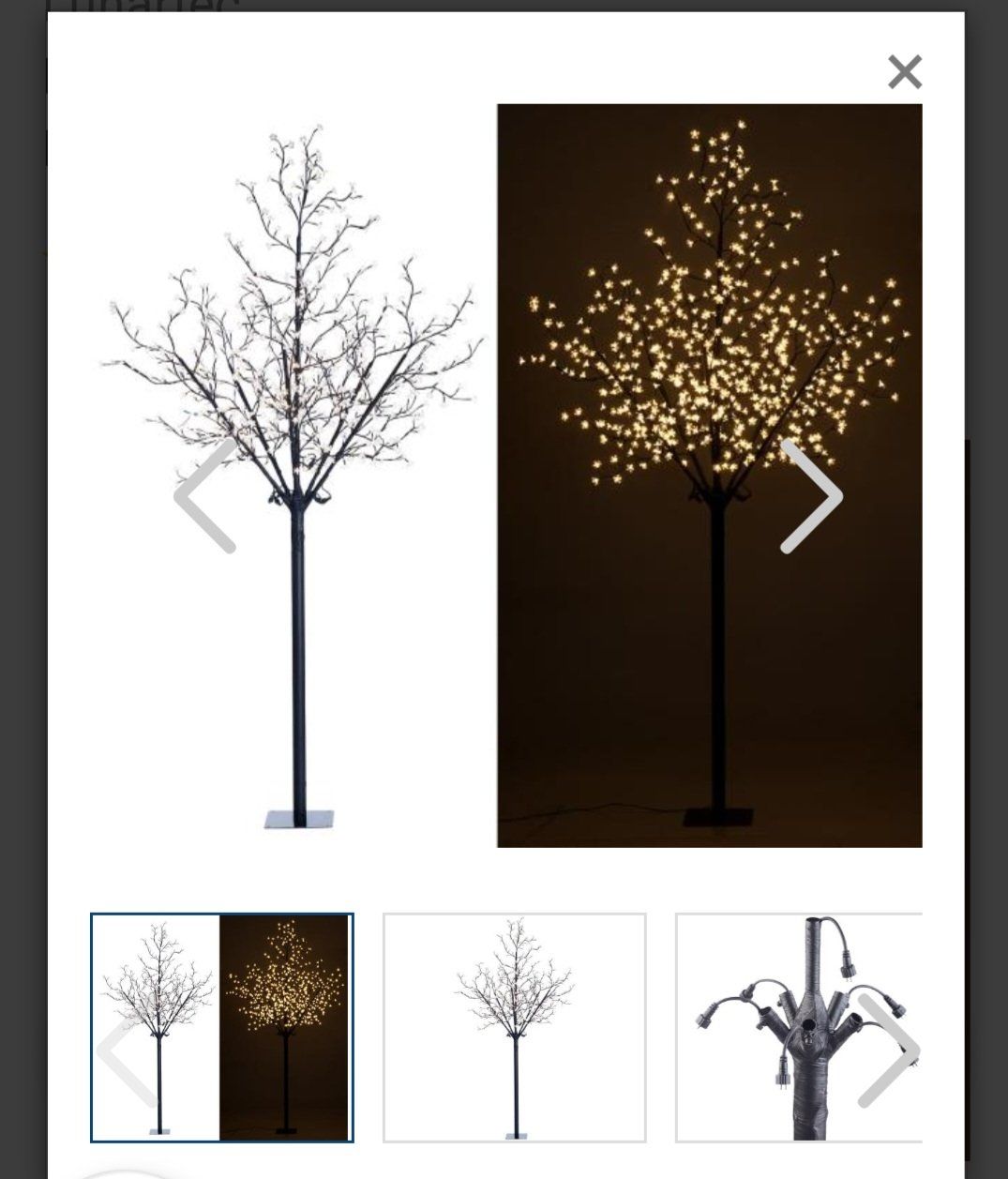 Tutte le decorazioni: 2 alberi di luci per esterno – Usato da Astano venduto da mclotto 4