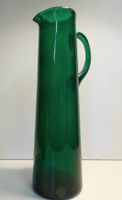 Design 70er jahre Kristall Krug 23 cm hoch