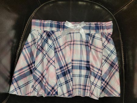 Minirock kariert mit Schleife, jupe mini, caro sexy kilt