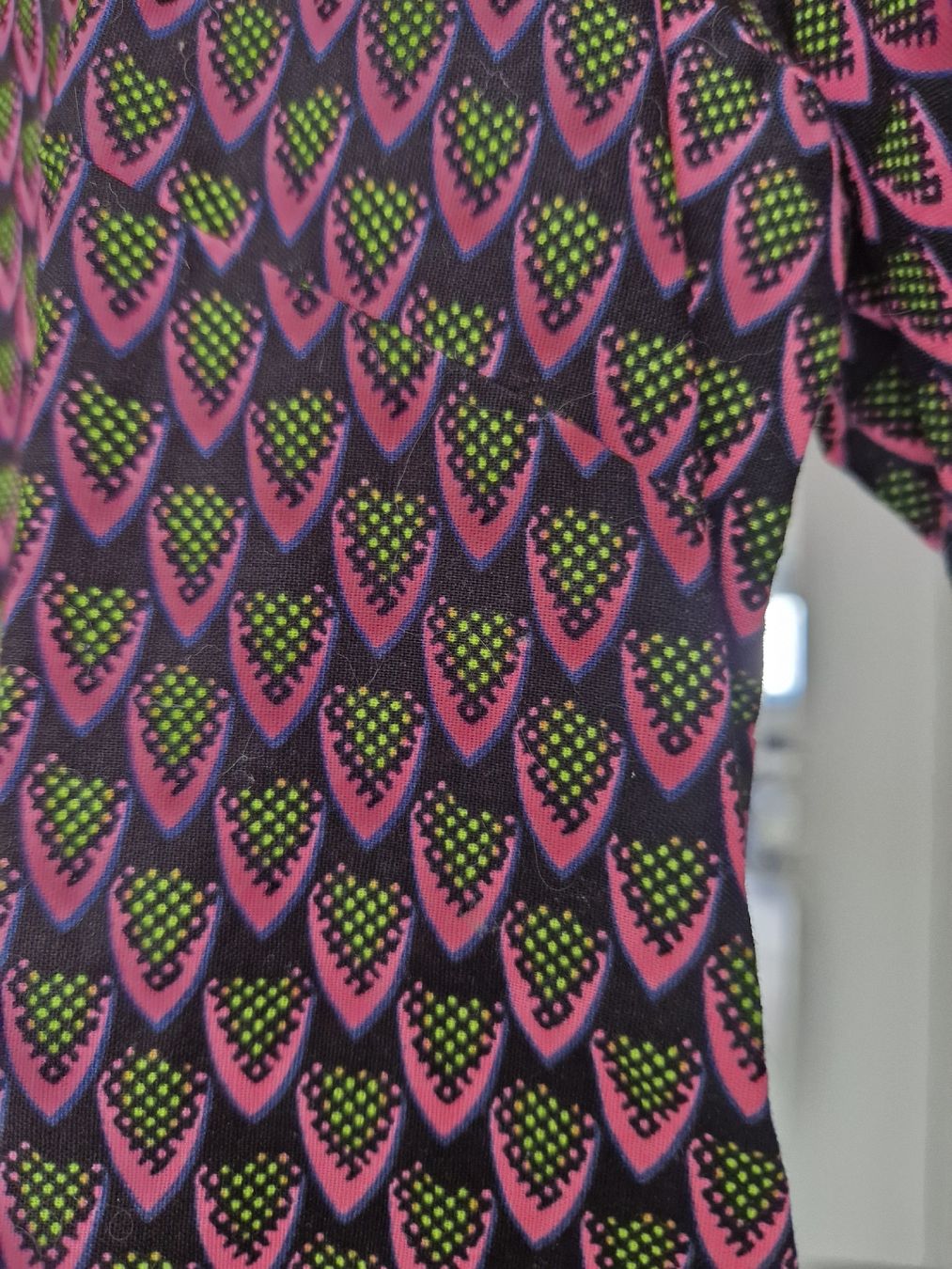 Kleider: Robe en wax, modèle unique,  taille M – Neu (gemäss Beschreibung) aus Sion von nat_xz7y 1