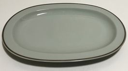 Platte Servierplatte Langenthal Porzellan Seladon 30.5 cm