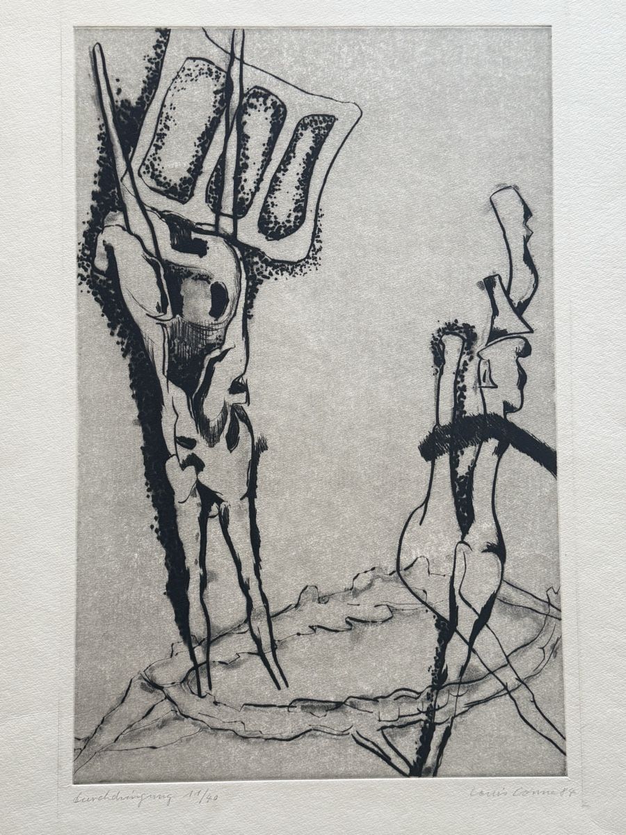 Grafica & Litografie: Louis CONNE (1905-2004) - Radierung – Usato da Solothurn venduto da NUVICO