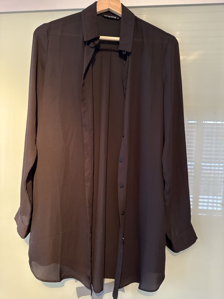 Camicette: Schwarze Bluse, Transparent, Grösse S – Nuovo (secondo la descrizione) da Spreitenbach venduto da nuvola90