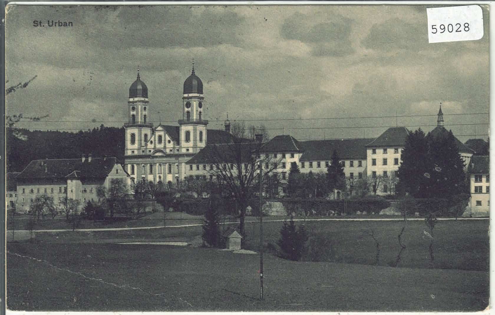 Ansichtskarten: St. Urban - Generalansicht – Gebraucht aus Ettingen von Kartenplanet