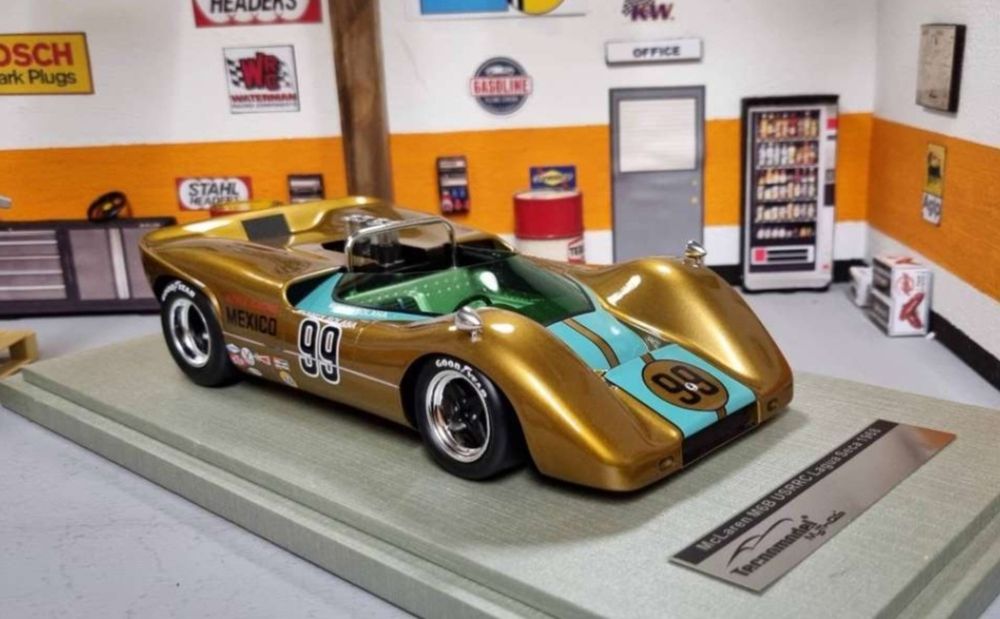TECNOMODEL TM18-40D Scale 1/18 | McLAREN M6B GT N 90 24h LE MANS 1981