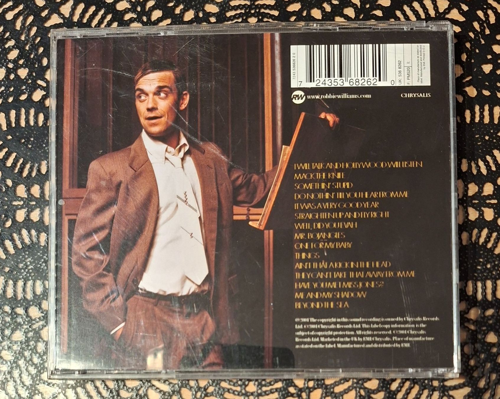 CD: Robbie Williams - Swing When You're Winning, UK Pop CD 2001 – Usato da Schönenberg TG venduto da Gregordini 1