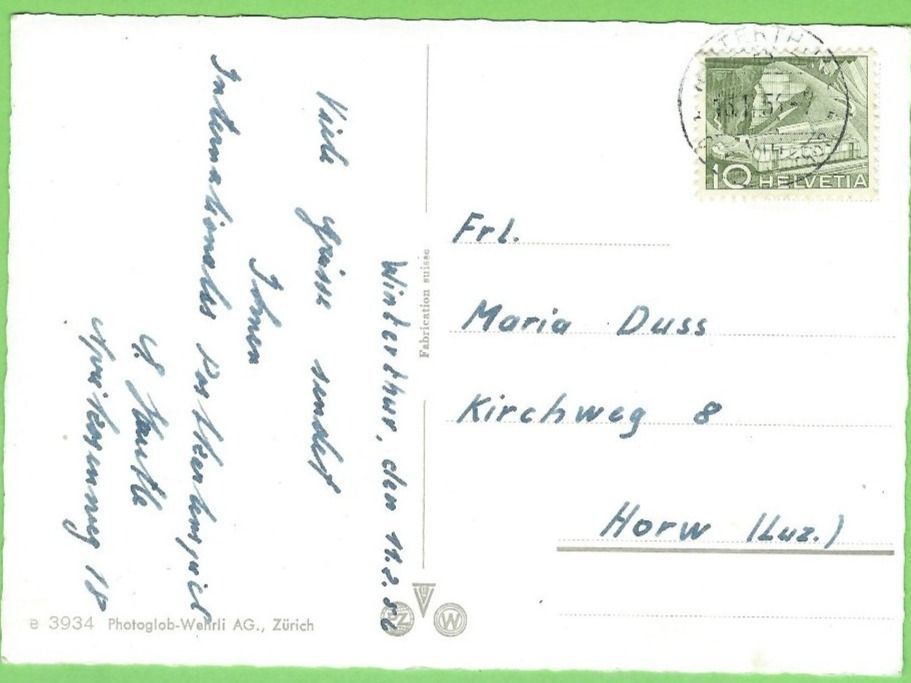 Cartoline postali: Winterthur, Stadthaus – Usato da Zürich venduto da t24_de 1