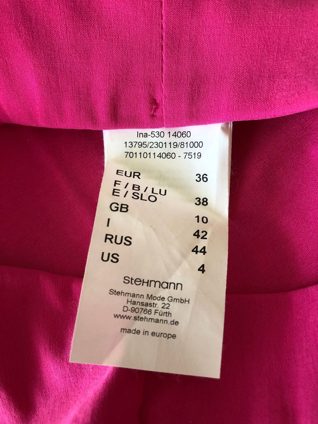 Hosen: Stehmann Capri-Hose Gr. 36 – Gebraucht aus Adligenswil von futura0041 2