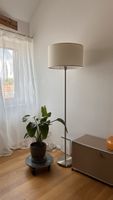 Stehleuchte Metall Weiss 160 cm H, Ø 45 cm