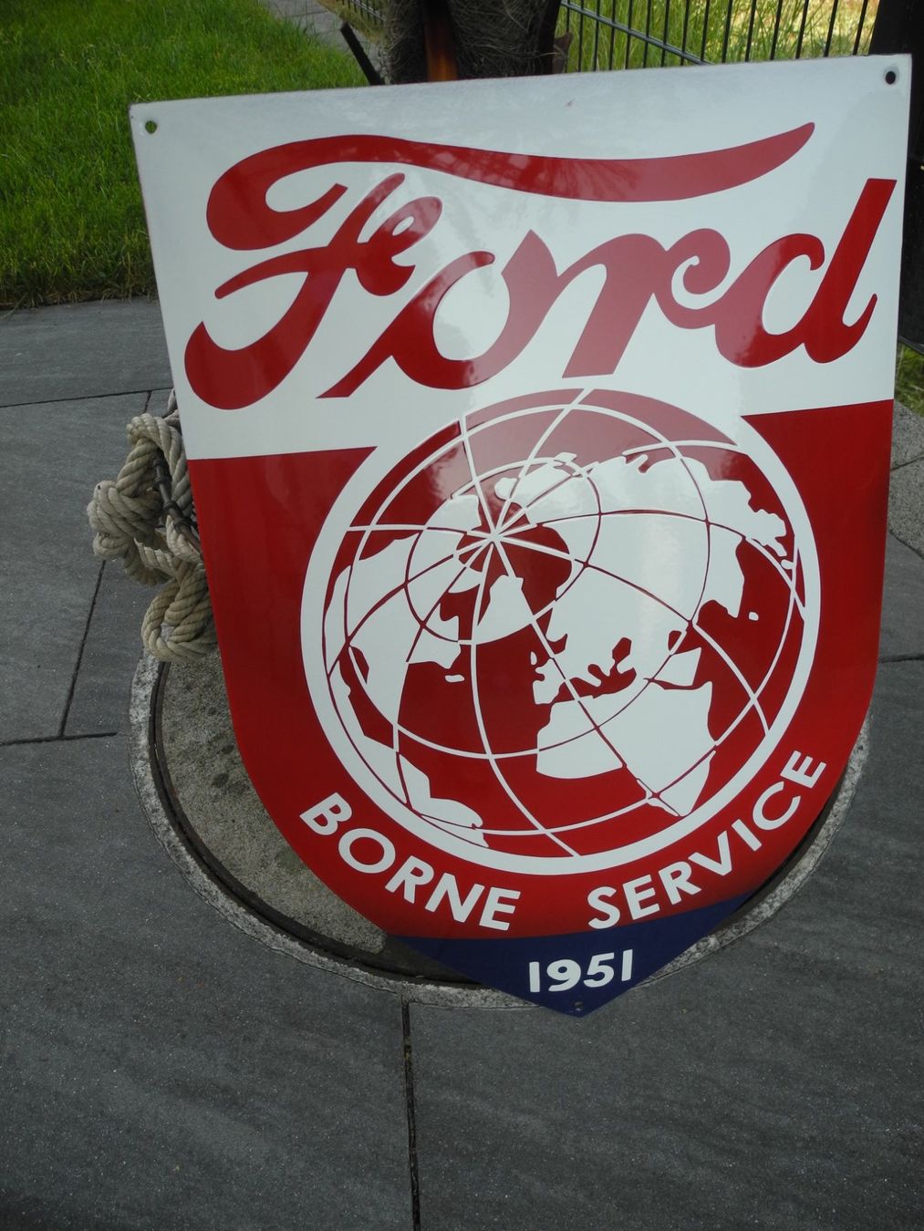 Ford Insegne: GROSSES FORD EMAILSCHILD – Nuovo (secondo la descrizione) da Reinach AG venduto da Huckleberrysix 3