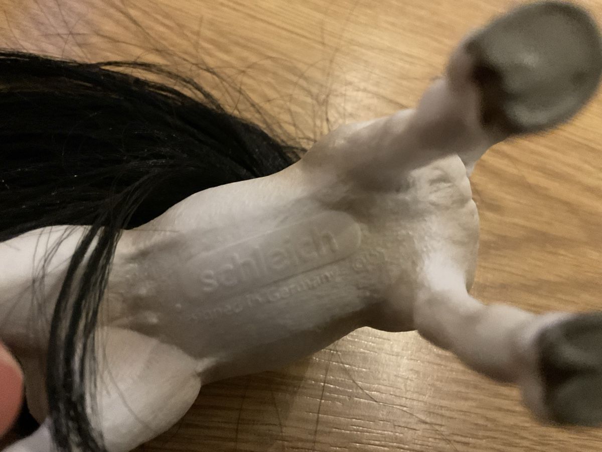 Schleich Giocattoli: Schleich Pferd schwarze Mähne – Usato da Jona venduto da Rubinrot 3