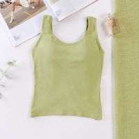 NEUES Crop Top grün mit BH Pads integriert Gr. XS - 222183