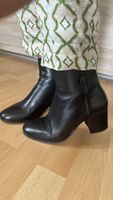 Bottines noires cuir Varese T36 