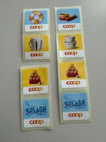 8 x Coop Märkli Splash Sammelmarken