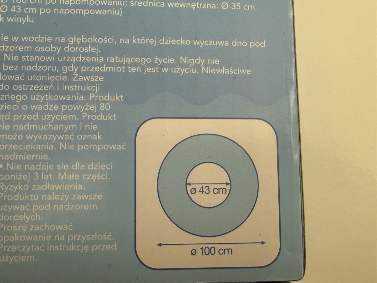 Salvagente: Schwimmring XL Coop Splash Sammelaktion – Nuovo e nell'imballaggio originale da Basel venduto da zukk_ 2