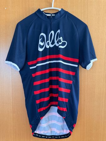 Retro Radtrikot kurzarm Odlo Grösse L top Zustand