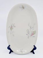 Plat ovale en porcelaine - Winterling, Bavière