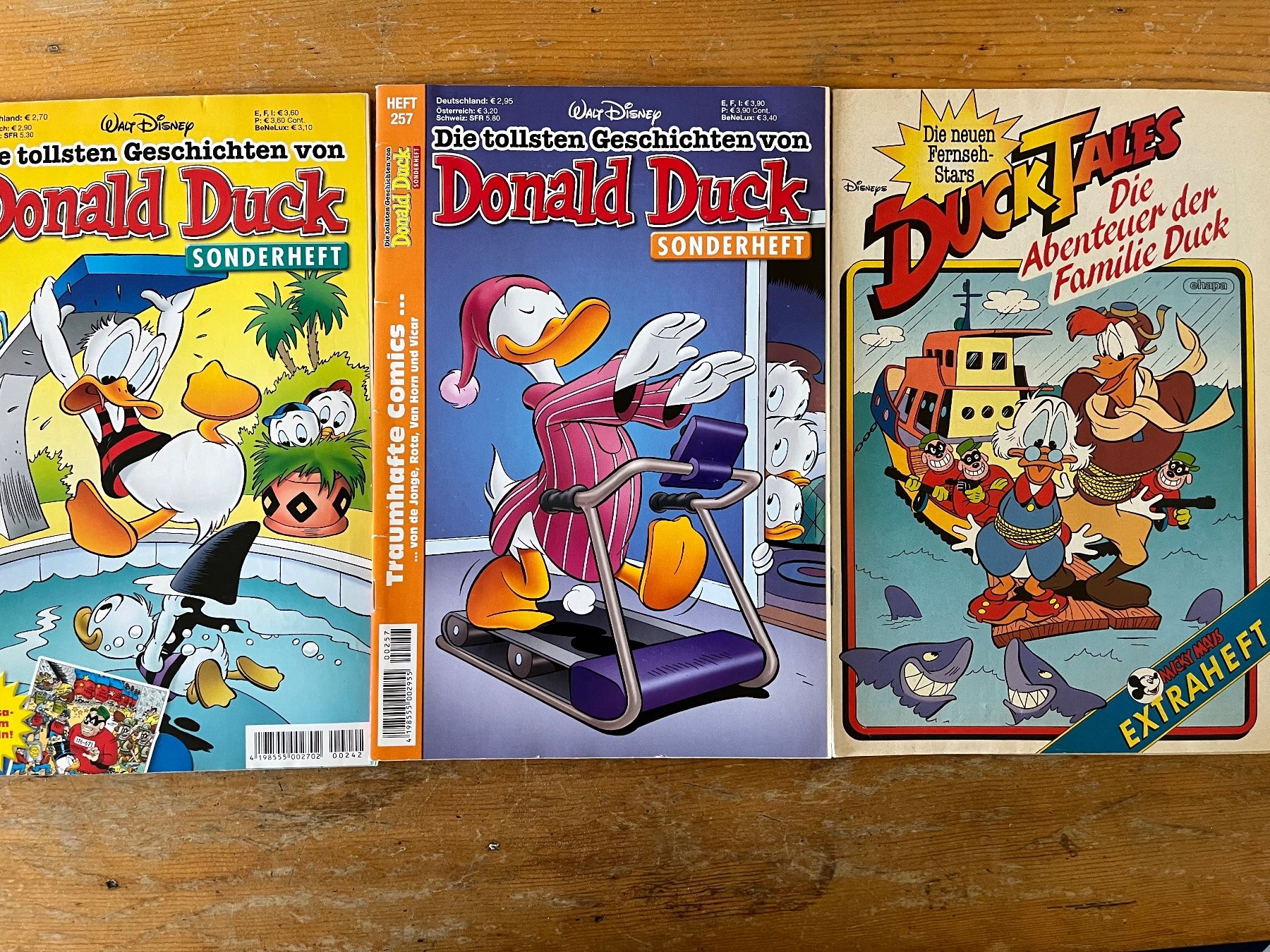 BD: 3 Comics Hefte "Donald Duck" – D'occasion à Flumenthal par Fetthenne