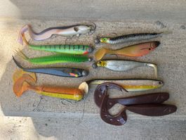 Gummifisch Köderpaket – Softbaits