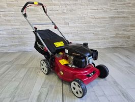 4 PS Benzin Rasenmäher 43 cm Breite Motormäher Benzinmäher