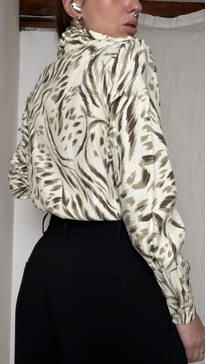 Blusen: Biaggini Blouse Printed Size 38 leopard – Gebraucht aus Knonau von Grapesvintage 6